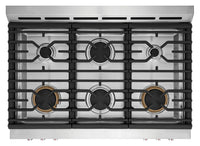 Frigidaire Gallery 36" 4.6 Cu. Ft. Six-Burner Gas Range with Air Fry - Stainless Steel - GCFG3661AF | Cuisinière à gaz Frigidaire Gallery de 36 po et de 4,6 pi3 à six brûleurs avec friture à air - acier inoxydable - GCFG3661AF | GCFG3661