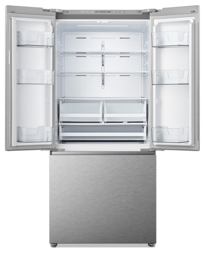 Réfrigérateur Hisense de 20,8 pi³ à portes françaises - RF210N6ASE