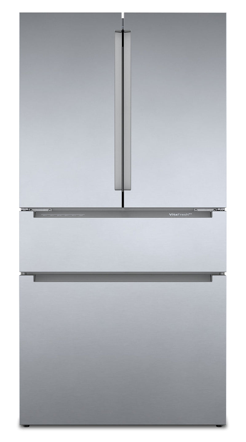 Bosch 21 Cu. Ft. 800 Series French-Door Refrigerator - B36CL80ENS - Refrigerator in Stainless Steel