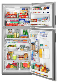 Maytag 21 Cu. Ft. Top-Freezer Refrigerator - MRT311FFFZ - Refrigerator in Fingerprint Resistant Stainless Steel