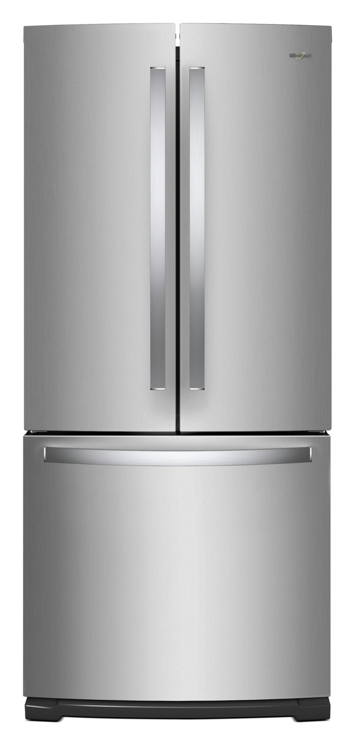 Whirlpool® 20 Cu. Ft. French-Door Refrigerator with Icemaker– WRF560SMHZ - Refrigerator in Stainless Steel