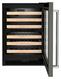 KitchenAid 5 Cu. Ft. Panel-Ready 46-Bottle Wine Cellar - KUWR214KPA 