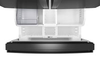 Whirlpool 36" 30 Cu. Ft. French-Door Refrigerator with Dual Ice Makers - Black Stainless Steel - WRFF3736SV | Réfrigérateur Whirlpool de 36 po et de 30 pi3 à portes françaises avec machine à glaçons double - acier inoxydable noir - WRFF3736SV | WRFF373V