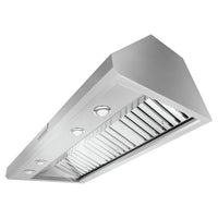 KitchenAid 48" Commercial-Style Wall-Mount Canopy Range Hood - KVWC908KSS 