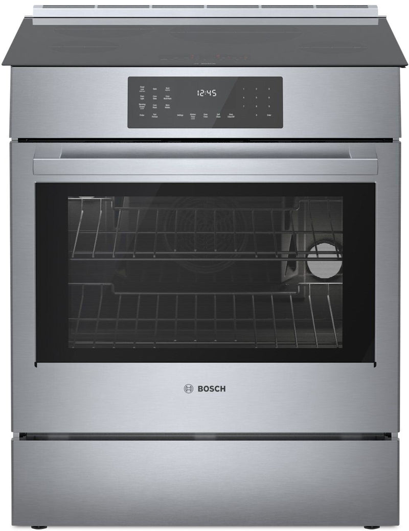 Bosch 4.6 Cu. Ft. 800 Series Electric Range with Induction Cooktop - HII8057C 