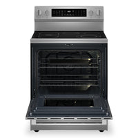 Maytag 5.3 Cu. Ft. Smart Electric Range with Air Fry and Indoor Grill - Stainless Steel - YMFES8030RZ | Cuisinière intelligente électrique Maytag de 5,3 pi³ avec friture à air et gril pour l’intérieur - acier inoxydable - YMFES8030RZ | YMFES8RZ