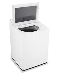LG 5.6 Cu. Ft. Smart Top-Load Washer with EasyUnload™ - Essence White - WT8205CW | Laveuse intelligente LG à chargement par le haut de 5,6 pi3 avec EasyUnload - essence blanche - WT8205CW | WT8205CW