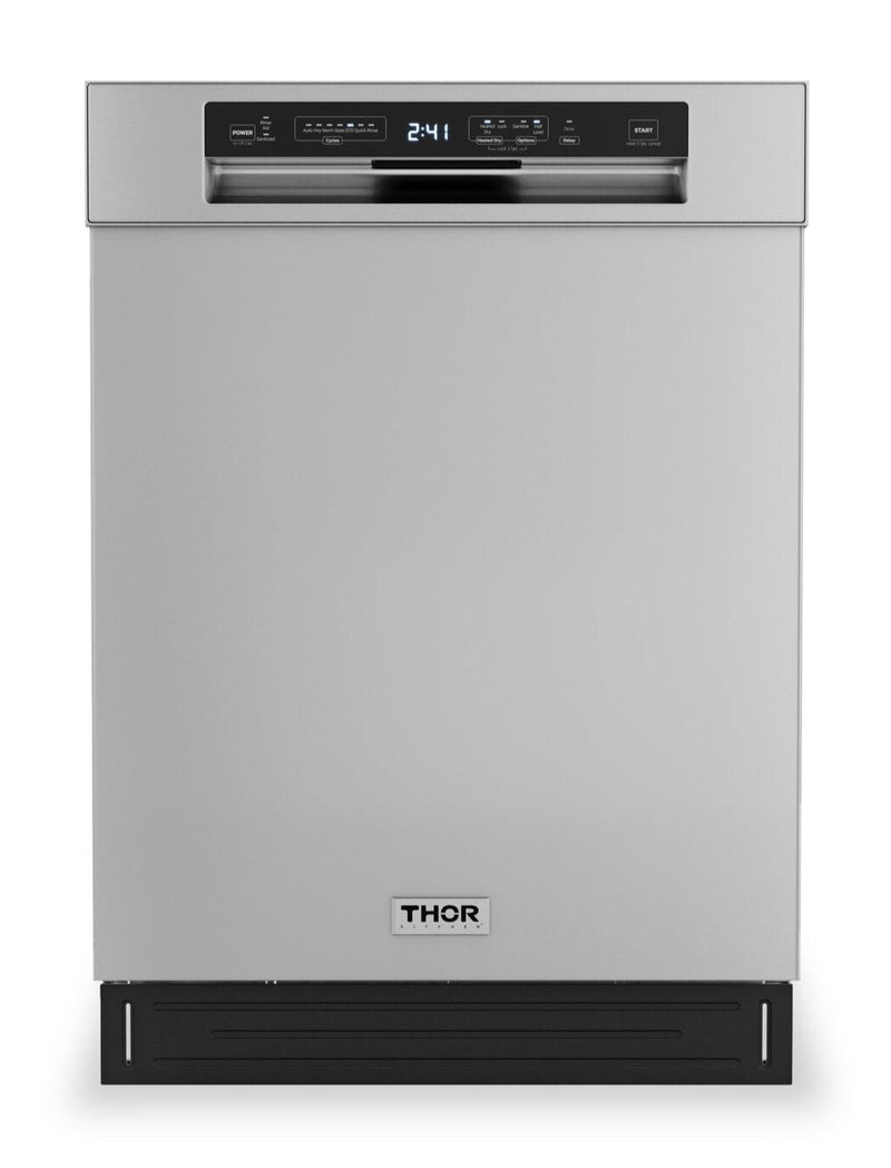 Thor Kitchen 24" Front-Control Dishwasher - Stainless Steel - ADW24PF | Lave-vaisselle Thor Kitchen de 24 po avec commandes à l’avant - acier inoxydable - ADW24PF | ADW24PFS