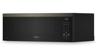 Whirlpool 1.1 Cu. Ft. Smart Low-Profile Over-the-Range Microwave - Black Stainless Steel - YWMML5530RV | Four à micro-ondes à hotte intégrée intelligent à profil bas Whirlpool de 1,1 pi3 - acier inoxydable noir - YWMML5530RV | YWMML5RV