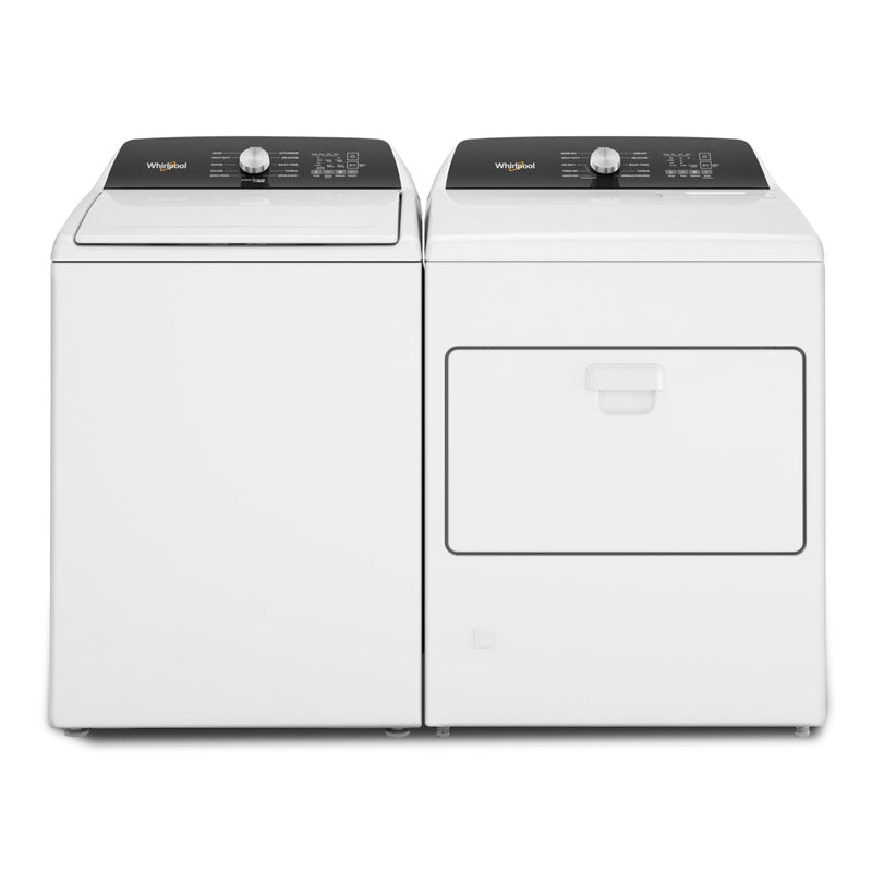 Whirlpool 5.2 Cu. Ft. Top-Load Washer and 7 Cu. Ft. Gas Dryer - White 