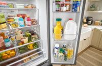 Whirlpool 36" 30.5 Cu. Ft. French-Door Refrigerator with Interior Water Dispenser - Stainless Steel - WRFF3336SZ | Réfrigérateur Whirlpool de 36 po et de 30,5 pi³ à portes françaises avec distributeur d’eau - acier inoxydable - WRFF3336SZ | WRFF333Z