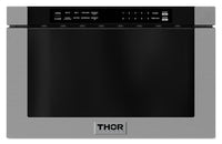Thor Kitchen 24" 1.2 Cu. Ft. Built-In Microwave Drawer - TMD2402 | Tiroir four à micro-ondes encastré Thor Kitchen de 24 po et de 1,2 pi3 - TMD2402 | TMD2402S