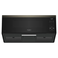 Whirlpool 1.1 Cu. Ft. Smart Low-Profile Over-the-Range Microwave - Black Stainless Steel - YWMML5530RV | Four à micro-ondes à hotte intégrée intelligent à profil bas Whirlpool de 1,1 pi3 - acier inoxydable noir - YWMML5530RV | YWMML5RV