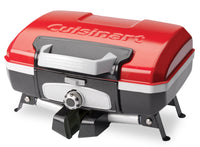 Cuisinart Petite Gourmet Portable Tabletop Gas Grill - Red - CGG-180T-C | Barbecue de table à gaz portatif Petit gourmet de Cuisinart - rouge - CGG-180T-C | CGG180TC