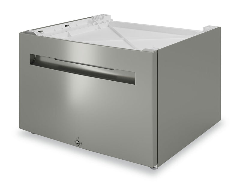 Bosch 24" Washer Pedestal - Silver - WMZPW2XW | Piédestal de laveuse Bosch de 24 po – Argenté – WMZPW2XW | WMZPW2XW