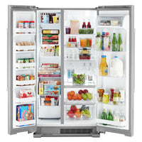 Maytag 25 Cu. Ft. Side-by-Side Refrigerator - MSS25N4MKZ  