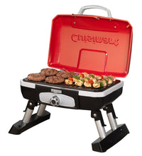 Cuisinart Petite Gourmet Portable Tabletop Gas Grill - Red - CGG-180T-C | Barbecue de table à gaz portatif Petit gourmet de Cuisinart - rouge - CGG-180T-C | CGG180TC