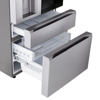 LG 36" 29 Cu. Ft. InstaView® Door-in-Door® Standard-Depth MAX™ Refrigerator with MyColor™ - LF29S8365S | Réfrigérateur LG de 36 po et de 29 pi3 avec technologie InstaViewMC, Porte dans la porteMD et MyColourMC - LF29S8365S | LF29S85S