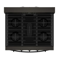 Whirlpool 5 Cu. Ft. Gas Range with Air Fry and Self-Clean - Black Stainless Steel - WFGS5030RV | Cuisinière à gaz Whirlpool de 5 pi³ avec friture à air et autonettoyage - acier inoxydable noir - WFGS5030RV | WFGS50RV