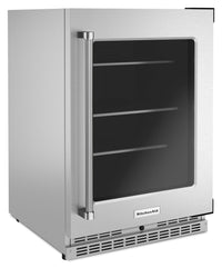 KitchenAid 5.2 Cu. Ft. Right-Opening Under-Counter Refrigerator - KURR314KSS 