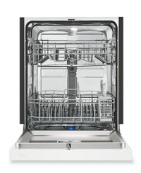 Midea 24" Front-Control Dishwasher with Interior Light - MDF24P2BWW | Lave-vaisselle Midea de 24 po avec commandes à l’avant et éclairage intérieur - MDF24P2BWW | MDF24P2W