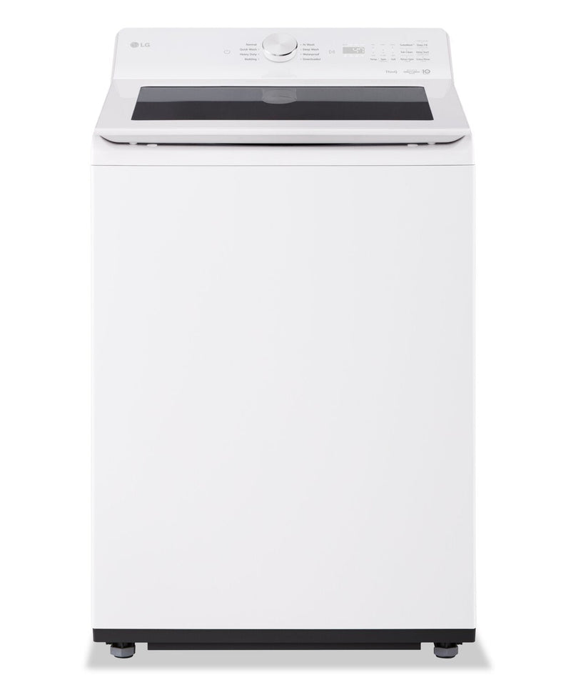 LG 5.6 Cu. Ft. Smart Top-Load Washer with EasyUnload™ - Essence White - WT8205CW | Laveuse intelligente LG à chargement par le haut de 5,6 pi3 avec EasyUnload - essence blanche - WT8205CW | WT8205CW