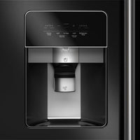 Maytag 36" 25 Cu. Ft. Side-by-Side Refrigerator - Black - MRSF4036PB | Réfrigérateur Maytag de 25 pi³ et de 36 po à compartiments juxtaposés - noir - MRSF4036PB | MRSF40PB