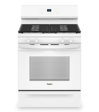 Whirlpool 30" 5.3 Cu. Ft. Gas Range with SpeedHeat™ Burner - WFGS3530RW | Cuisinière à gaz Whirlpool de 5,3 pi³ et de 30 po avec brûleur SpeedHeatMC - WFGS3530RW | WFGS353W