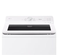 LG 5.6 Cu. Ft. Smart Top-Load Washer with EasyUnload™ - Essence White - WT8205CW | Laveuse intelligente LG à chargement par le haut de 5,6 pi3 avec EasyUnload - essence blanche - WT8205CW | WT8205CW