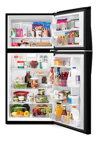Whirlpool 19.2 Cu. Ft. Top-Freezer Refrigerator – WRT519SZDB - Refrigerator in Black