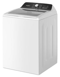 Whirlpool 5.2 Cu. Ft. Top-Load Washer with Built-In Faucet and 7 Cu. Ft. Gas Dryer with Steam | Laveuse à chargement par le haut de 5,2 pi3 avec robinet intégré et sécheuse à gaz de 7 pi3 avec vapeur de Whirlpool | WHTL525B