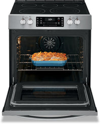 Frigidaire Gallery 5.4 Cu. Ft. Air Fry Convection Range - CGEH3047VF|Cuisinière électrique Frigidaire Gallery de 5,4 pi3 à convection, à commandes frontales - CGEH3047VF|CGEH304F