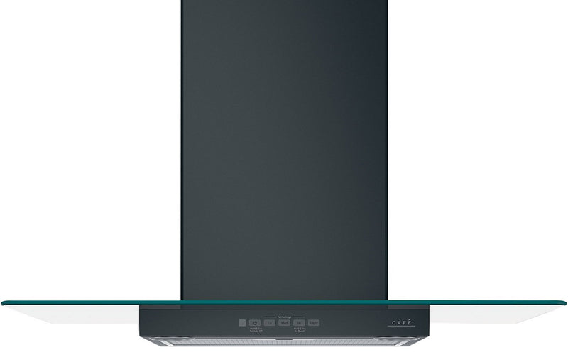Café 30" Wall-Mount Glass Canopy Range Hood - CVW73013MDS|Hotte de cuisinière murale à pavillon Café de 30 po en verre - CVW73013MDS|CVW7301M