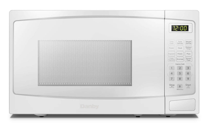 Danby 0.7 Cu. Ft. Countertop Microwave – DBMW072W|Four à micro-ondes Danby de 0,7 pi3 - DBMW072W|DBMW072W
