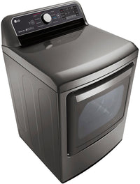 LG 7.3 Cu. Ft. Super Capacity Electric Dryer with EasyLoad™ - DLEX7300VE|Sécheuse électrique LG à super grande capacité de 7,3 pi3 avec porte EasyLoadMC - DLEX7300VE|DLEX7300