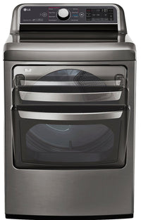 LG 7.3 Cu. Ft. Super Capacity Electric Dryer with EasyLoad™ - DLEX7300VE|Sécheuse électrique LG à super grande capacité de 7,3 pi3 avec porte EasyLoadMC - DLEX7300VE|DLEX7300