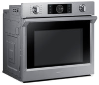 Samsung 5.1 Cu. Ft. Convection Wall Oven with Steam Bake - NV51K7770SS/AA|Four mural Samsung de 5,1 pi3 à convection avec cuisson à la vapeur - NV51K7770SS/AA|NV51K77S