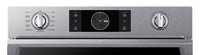 Samsung 5.1 Cu. Ft. Convection Wall Oven with Steam Bake - NV51K7770SS/AA|Four mural Samsung de 5,1 pi3 à convection avec cuisson à la vapeur - NV51K7770SS/AA|NV51K77S