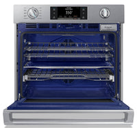 Samsung 5.1 Cu. Ft. Convection Wall Oven with Steam Bake - NV51K7770SS/AA|Four mural Samsung de 5,1 pi3 à convection avec cuisson à la vapeur - NV51K7770SS/AA|NV51K77S