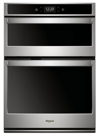 Whirlpool 6.4 Cu. Ft. Smart Combination Wall Oven - WOC75EC0HS|Four mural combiné intelligent Whirlpool de 6,4 pi3 - WOC75EC0HS|WOC7530S