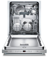 Bosch 100 Series Bar Handle Built-In Dishwasher - SHXM4AY55N|Lave-vaisselle encastré Bosch de série 100 avec poignée barre - SHXM4AY55N|SHXM4AY5