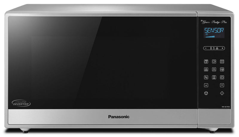 Panasonic 1.6 Cu. Ft. Countertop Microwave with Cyclonic Inverter™ – NN-SE795S|Four à micro-ondes de comptoir Panasonic de 1,6 pi3 – NN-SE795S|NNSE795S
