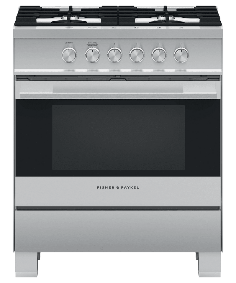 Fisher & Paykel Stainless Steel Range-OR30SDG4X1