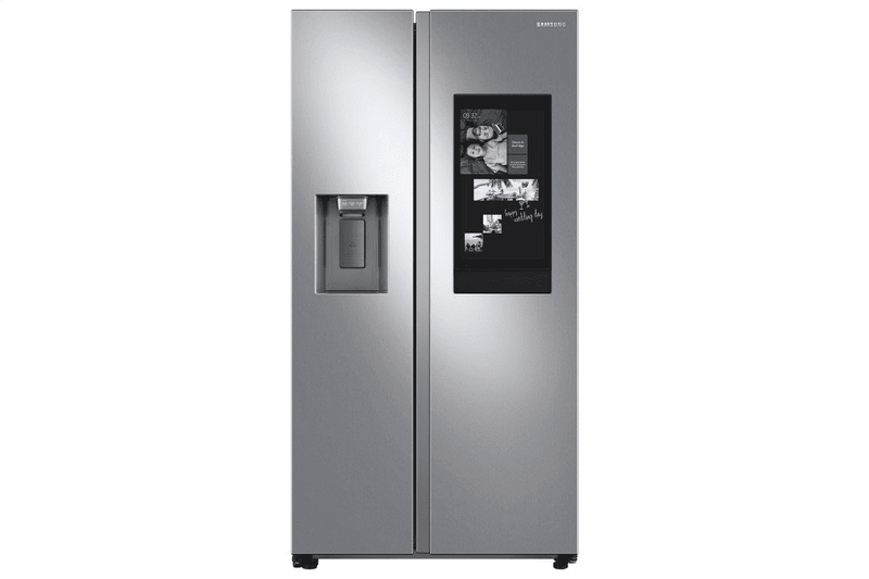 Samsung 21.5 Cu. Ft. Family Hub™ Side-by-Side Refrigerator - RS22T5561SR/A | Réfrigérateur Samsung Family HubMC de 21,5 pi³ à compartiments juxtaposés - RS22T5561SR/ AC  | RS22T55S