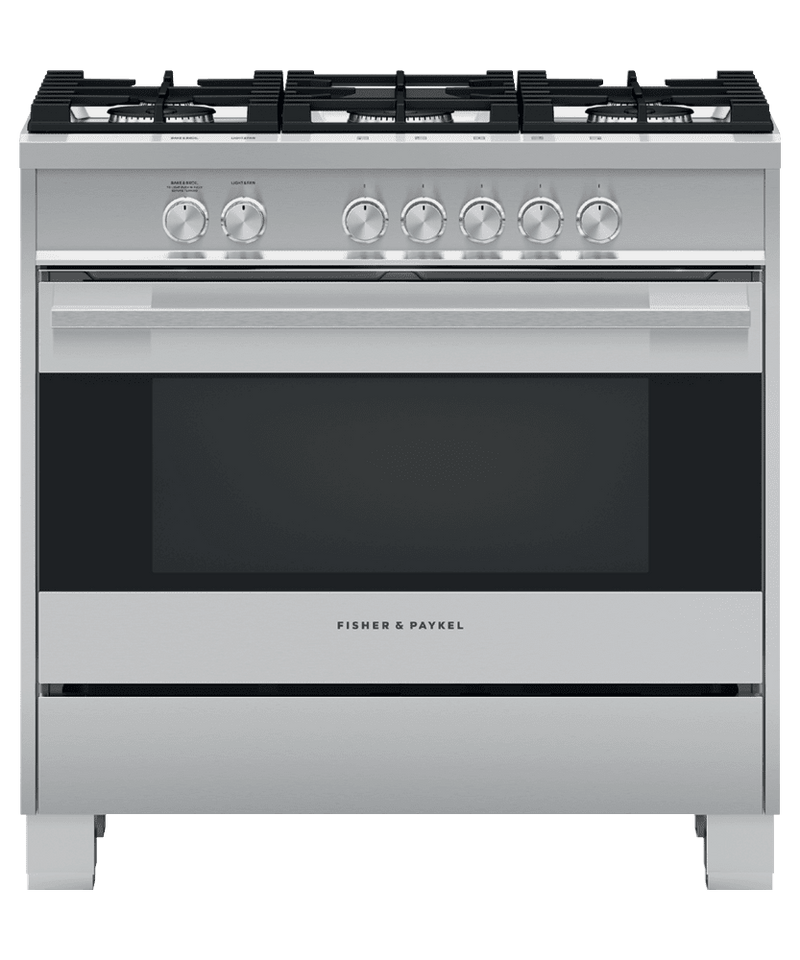 Fisher & Paykel Stainless Steel Range-OR36SDG4X1