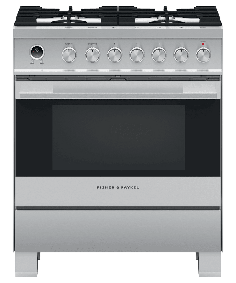 Fisher & Paykel Stainless Steel Range-OR30SDG6X1