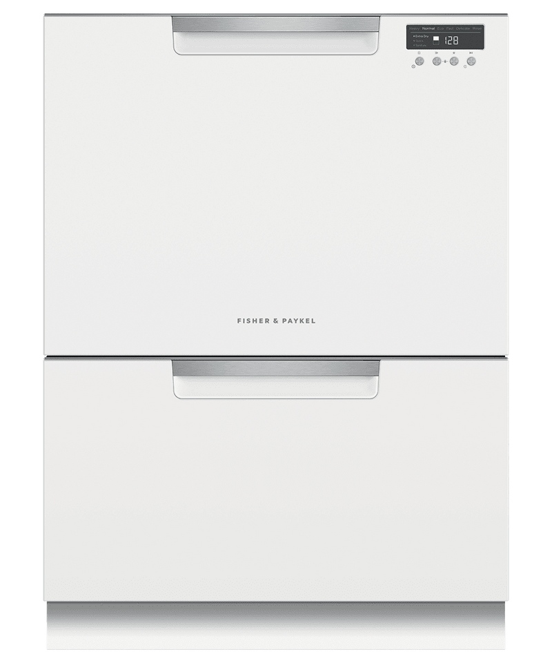 Fisher & Paykel White Dishwasher-DD24DCTW9N