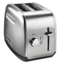 KitchenAid 2-Slice Toaster with High-Lift Lever - KMT2115SX|Grille-pain à 2 tranches KitchenAid avec levier de remontée haute - KMT2115SX|KMT2115S