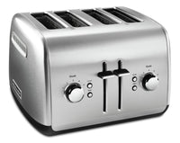 KitchenAid 4-Slice Toaster with High-Lift Lever - KMT4115SX|Grille-pain à 4 tranches KitchenAid avec levier de remontée haute - KMT4115SX