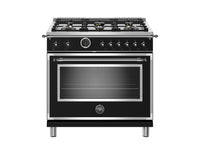 Bertazzoni Black Range-HERT366DFSNET